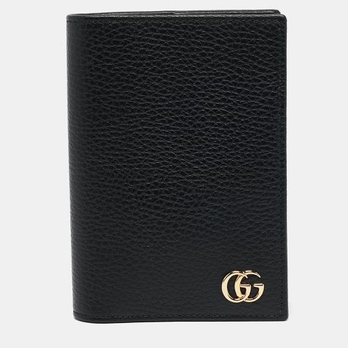 Leather GG Marmont Passport Holder - Gucci - Modalova