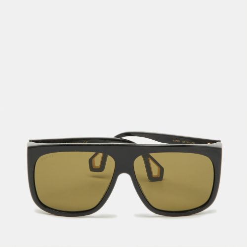 Black/ GG0467S Oversized Square Sunglasses - Gucci - Modalova