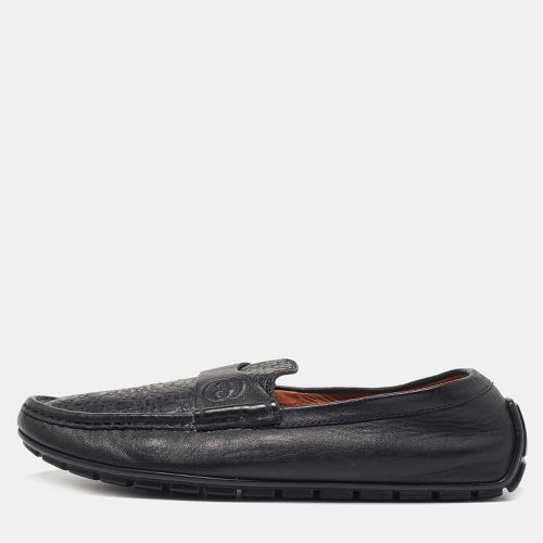 Microssima Leather Slip On Loafers Size 40.5 - Gucci - Modalova