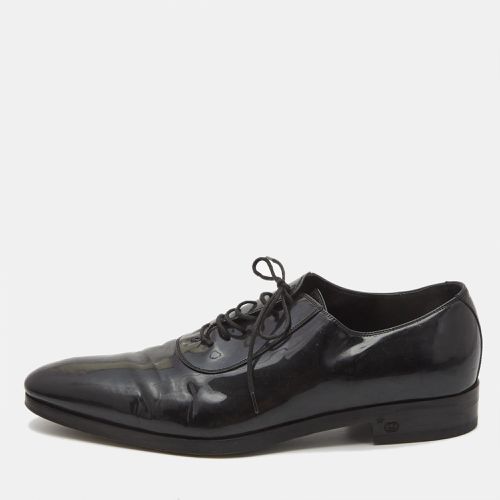 Patent Leather Lace Up Oxfords Size 43 - Gucci - Modalova