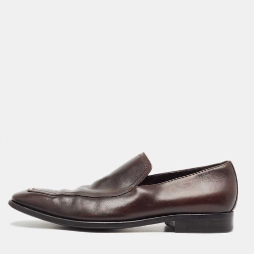 Leather Horsebit Loafers Size 41 - Gucci - Modalova