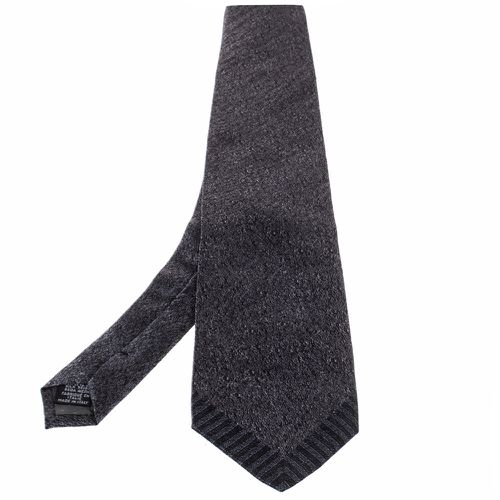 Texture Print Traditional Silk Tie - Gianfranco Ferre - Modalova