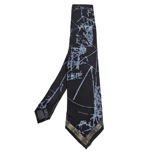 Patterned Silk Tie - Gianfranco Ferre - Modalova