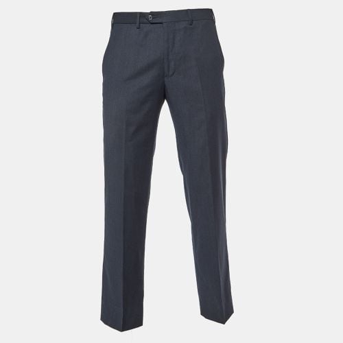 Wool Tailored Trousers M - Giorgio Armani - Modalova