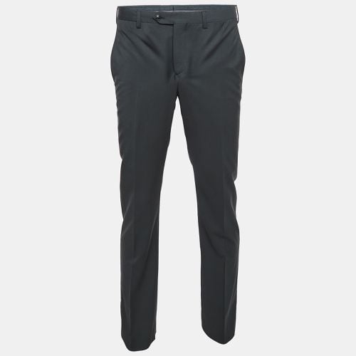 Wool Tailored Pants S - Giorgio Armani - Modalova