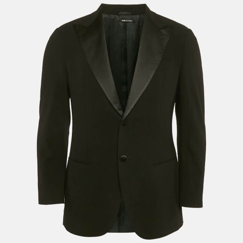 Wool Single Breasted Blazer S - Giorgio Armani - Modalova