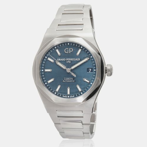 Stainless Steel Laureato 81010-431-11A Automatic Men's Wristwatch 42 mm - Girard Perregaux - Modalova