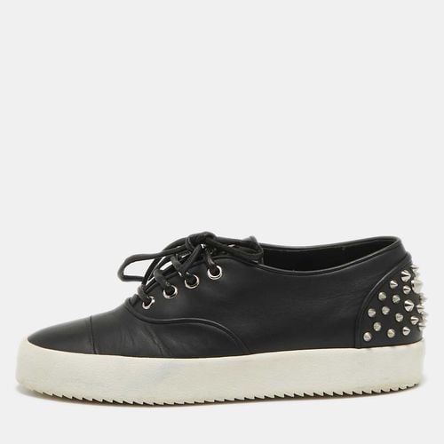 Leather Spike Studded Low Top Sneakers Size 43 - Giuseppe Zanotti - Modalova