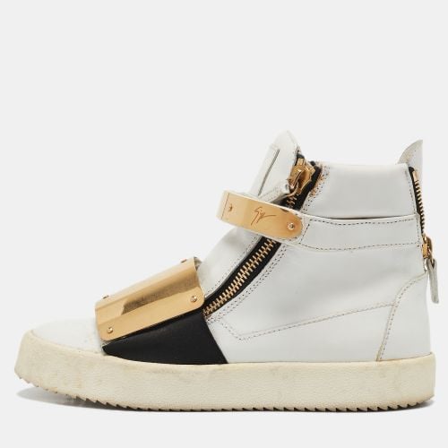 Leather High Top Sneakers Size 39 - Giuseppe Zanotti - Modalova