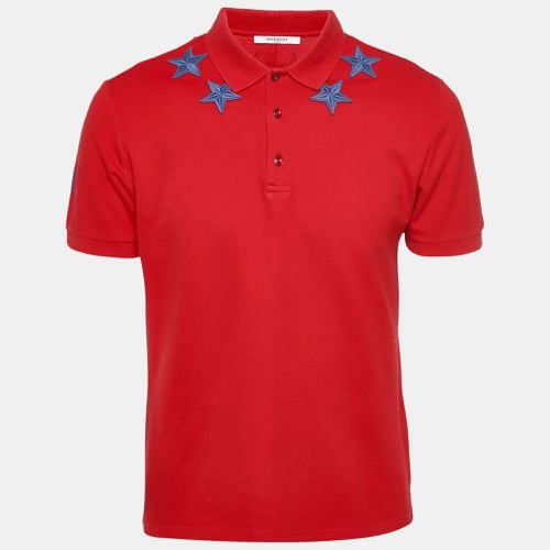 Star Applique Cotton Pique T-Shirt M - Givenchy - Modalova