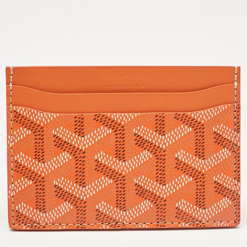 Ine Coated Canvas and Leather Saint Sulpice Card Holder - Goyard - Modalova