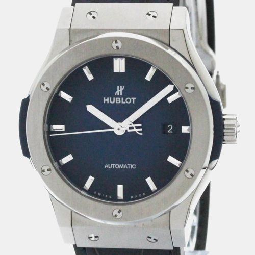 Titanium Classic Fusion Automatic Men's Wristwatch 42 mm - Hublot - Modalova