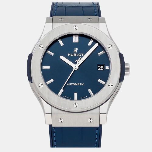 Stainless Steel Classic Fusion 511.NX.7170.LR Automatic Men's Wristwatch 42 mm - Hublot - Modalova