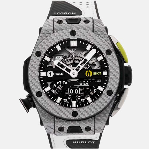 Carbon Fiber Big Bang 416.YS.1120.VR Automatic Men's Wristwatch 45 mm - Hublot - Modalova