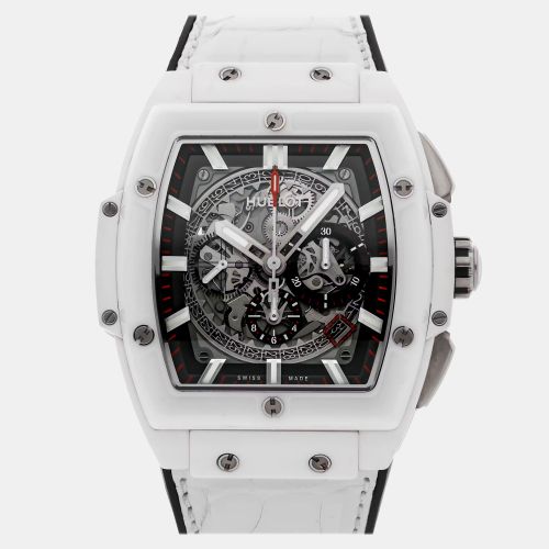 Skeleton Ceramic Big Bang 601.HX.0173.LR Automatic Men's Wristwatch 45 mm - Hublot - Modalova