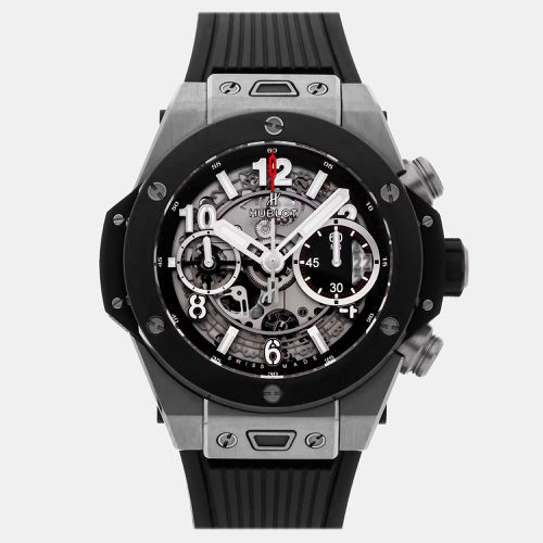 Skeleton Titanium Big Bang 441.NM.1170.RX Automatic Men's Wristwatch 42 mm - Hublot - Modalova