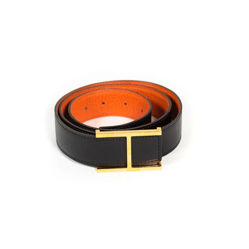 Reversible Leather Belt Size 100 Cm - Hermes - Modalova