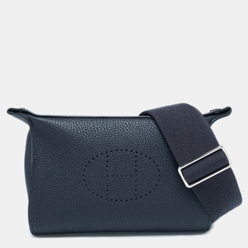 Bleu Indigo Togo Leather Videpoches Bag - Hermes - Modalova