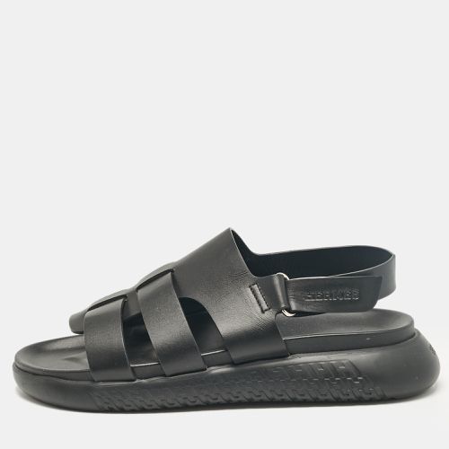 Leather Doha Flat Sandals Size 43 - Hermes - Modalova