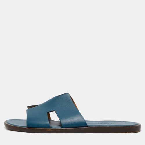 Leather Izmir Flat Sandals Size 42 - Hermes - Modalova