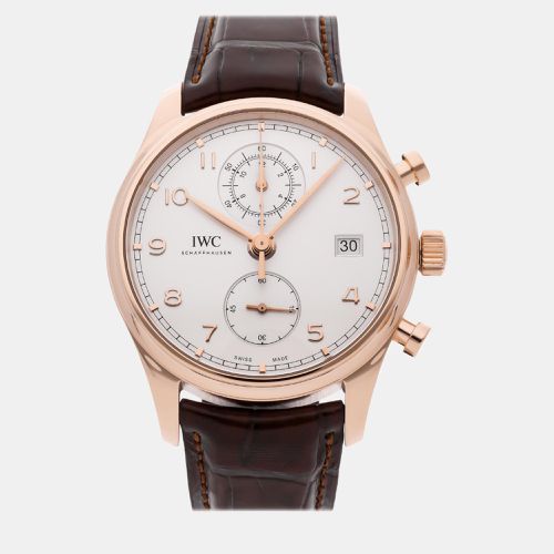 K Rose Gold Portugieser IW3903-01 Automatic Men's Wristwatch 42 mm - IWC - Modalova