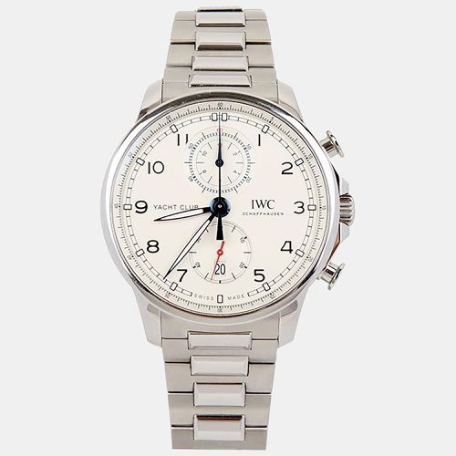 Stainless Steel Portugieser IW390702 Automatic Men's Wristwatch 44 mm - IWC - Modalova