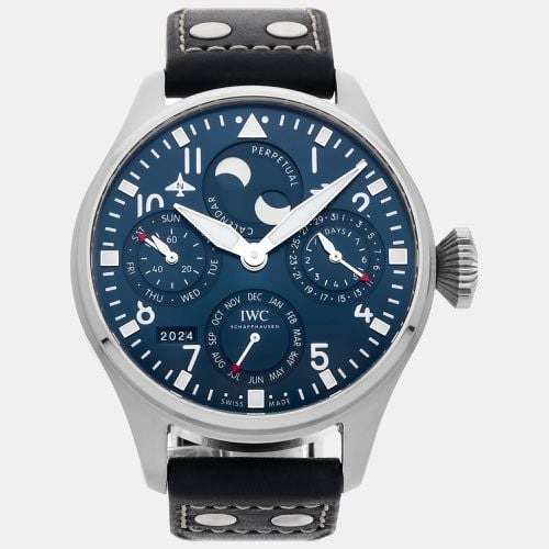 Stainless Steel Big Pilot's IW5036-05 Automatic Men's Wristwatch 46 mm - IWC - Modalova