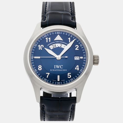 Platinum Pilot's IW3251-09 Automatic Men's Wristwatch 39 mm - IWC - Modalova