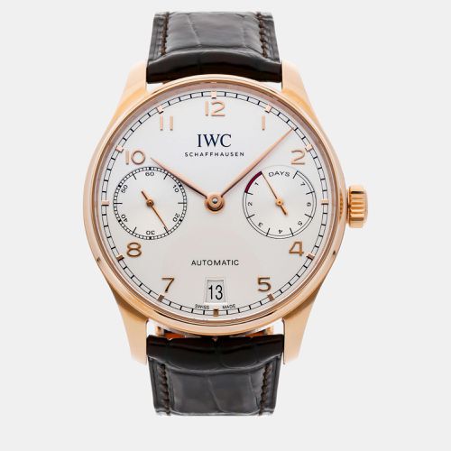 K Rose Gold Portugieser IW5007-01 Automatic Men's Wristwatch 42 mm - IWC - Modalova