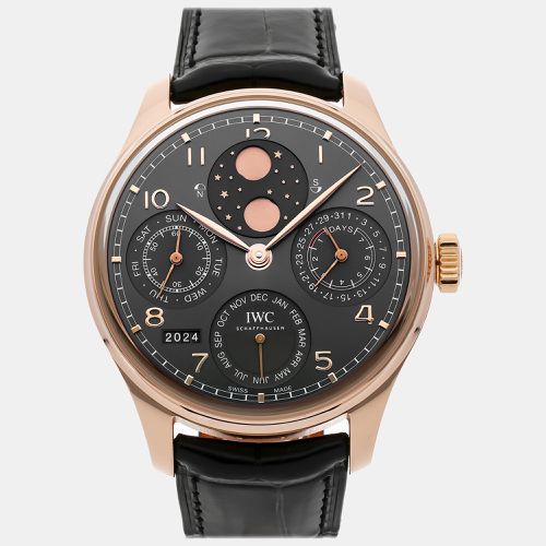 K Rose Gold Portugieser IW5034-04 Automatic Men's Wristwatch 44 mm - IWC - Modalova