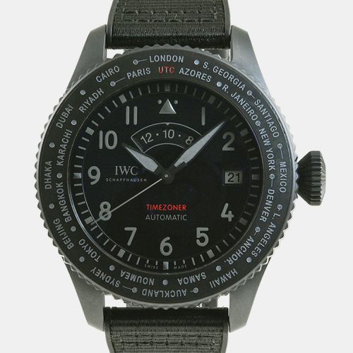 Ceramic Pilot IW395505 Automatic Men's Wristwatch 46 mm - IWC - Modalova