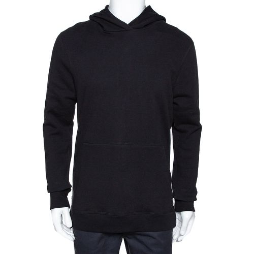 Cotton Side Zip Detail Hooded Villain Sweatshirt L - John Elliott - Modalova