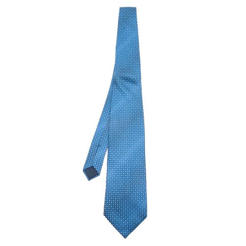 Square Patterned Silk Jacquard Tie - Lanvin - Modalova