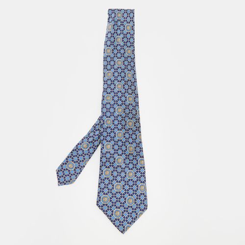 Geometric Motif Silk Tie - Lanvin - Modalova