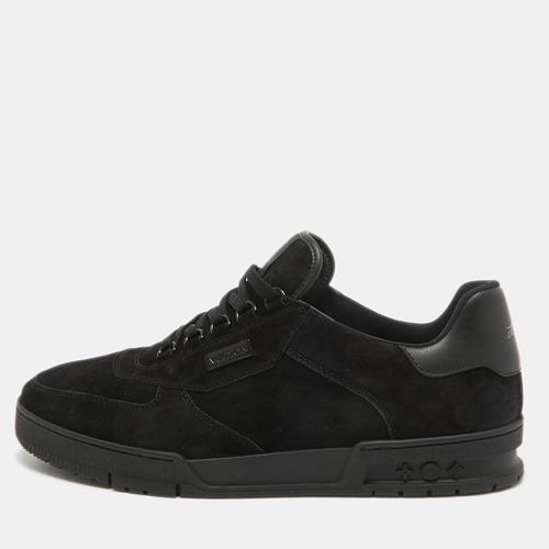 Suede LV Trainer Sneakers Size 45 - Louis Vuitton - Modalova