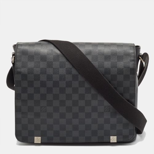 Damier Graphite Canvas District MM Bag - Louis Vuitton - Modalova