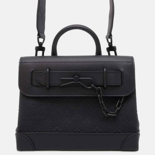 Noir Monogram Taurillon Steamer Size PM bag - Louis Vuitton - Modalova