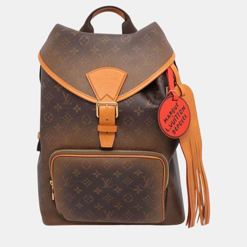 Monogram Dust Canvas Montsouris Backpack - Louis Vuitton - Modalova