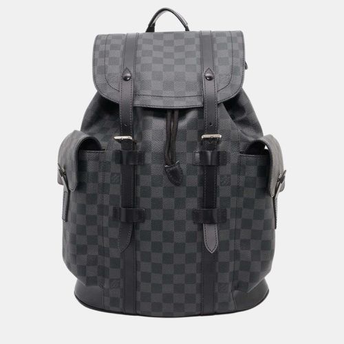 Noir Damier Graphite Christopher bag Size Mm - Louis Vuitton - Modalova