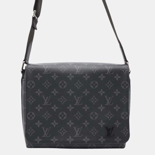 Noir	Monogram	Eclipse PM District Shoulder Bag - Louis Vuitton - Modalova