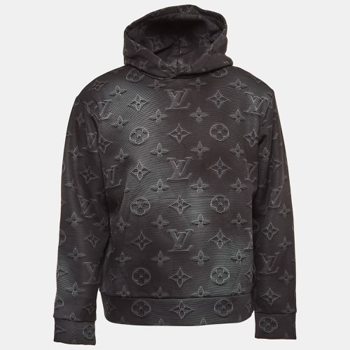 D Monogram Cotton Knit Hoodie M - Louis Vuitton - Modalova