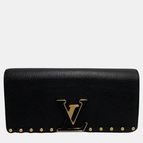 Leather Portefeuille Capucines Long Wallet - Louis Vuitton - Modalova