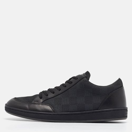 Graphite/ Damier Nylon and Leather Offshore Low-Top Sneakers Size 41 - Louis Vuitton - Modalova