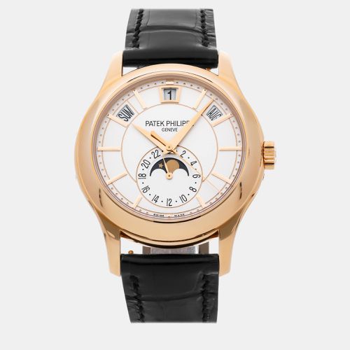 K Rose Gold Complications 5205R-001 Automatic Men's Wristwatch 40 mm - Patek Philippe - Modalova