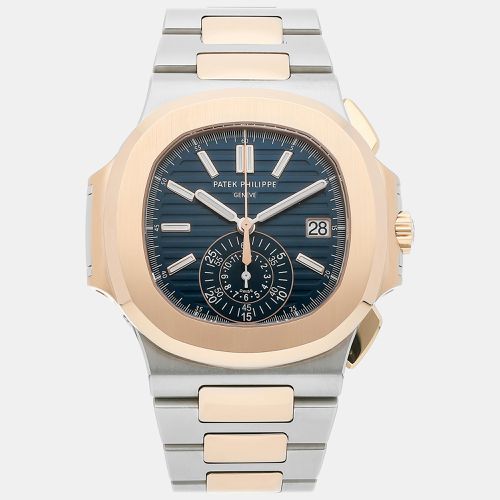 Stainless Steel Nautilus 5980/1AR-001 Automatic Men's Wristwatch 40 mm - Patek Philippe - Modalova