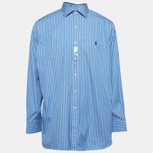 Pinstripe Cotton Buttoned Shirt XXL - Polo Ralph Lauren - Modalova