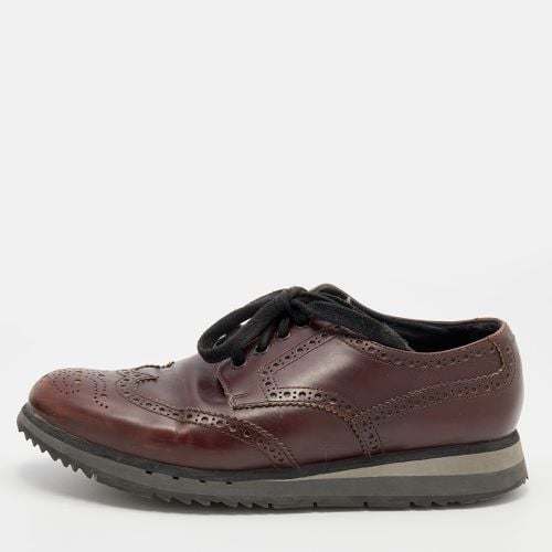 Leather Brogue-Derby Size 41 - Prada Sport - Modalova