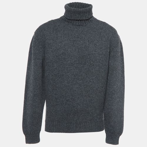 Charcoal Wool Turtleneck Sweater M - Prada - Modalova