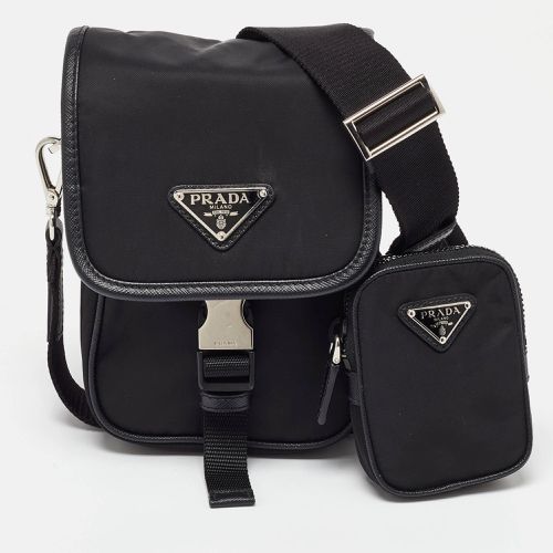 Re-Nylon and Saffiano Leather Shoulder Bag - Prada - Modalova