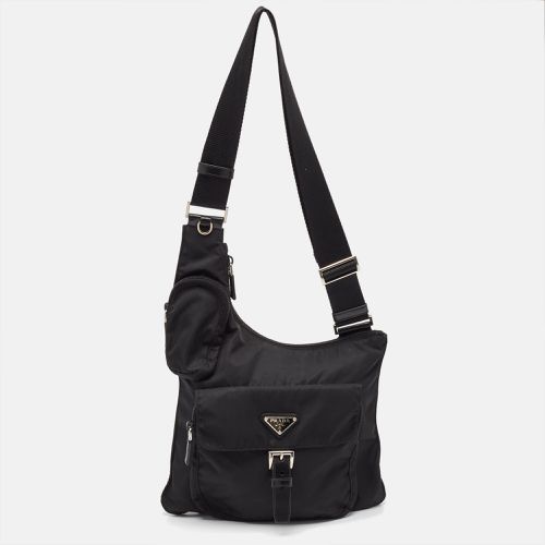 Nylon Pocket Crossbody Bag - Prada - Modalova